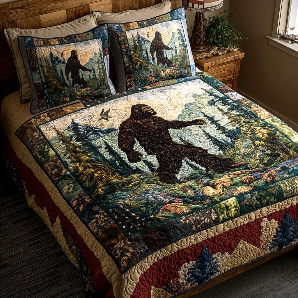 Bigfoot Trailblazer 3-Piece Quilted Bedding Set - Single (59" x 70")