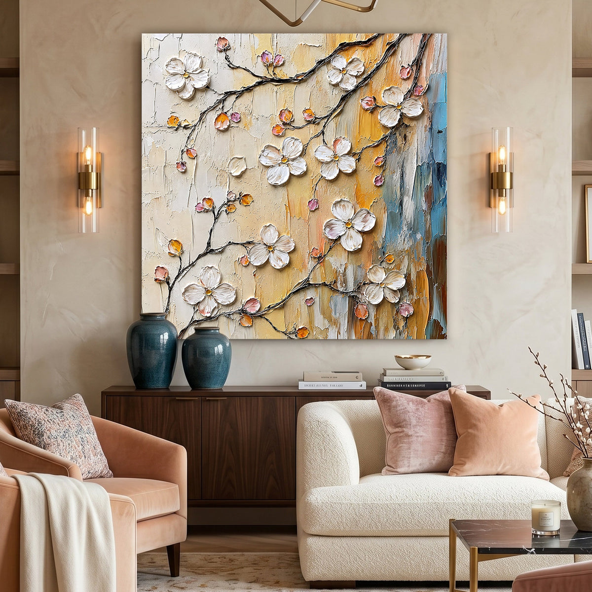 Blossom Drift - canvas