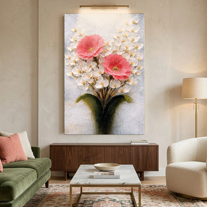 Blush Blooms - canvas