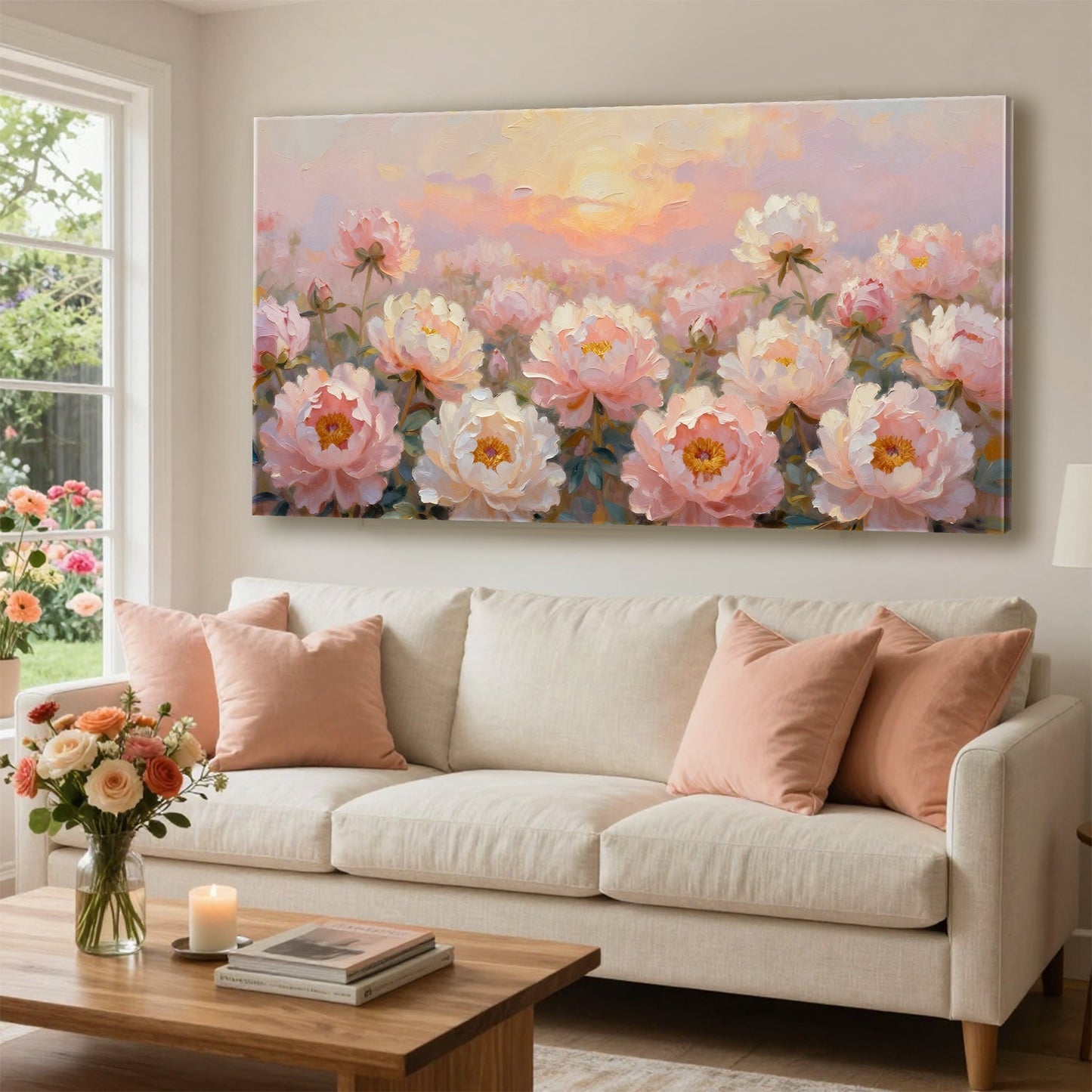 Blush Peony Garden