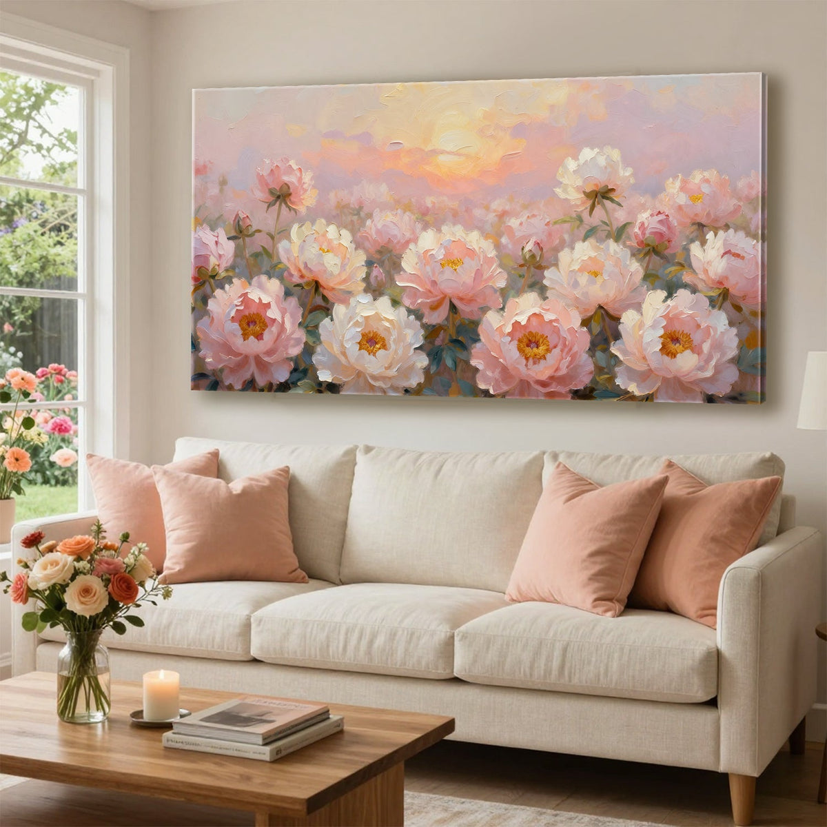 Blush Peony Garden