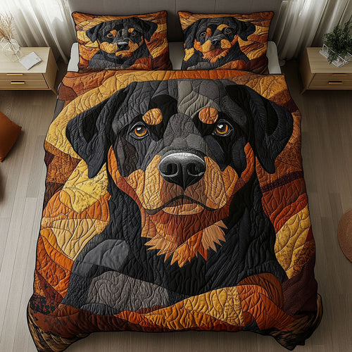 Bold Protector 3-Piece Quilted Bedding Set - Single (59" x 70")