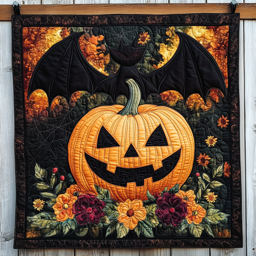 Boo Crew Quilted Blanket - Throw (55" x 60")