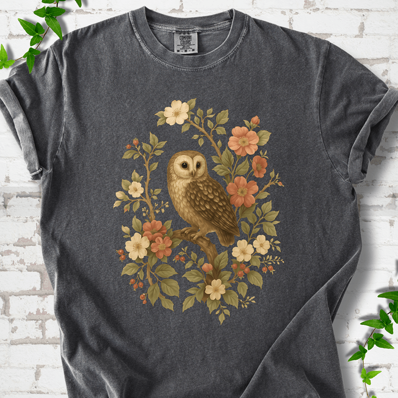 Botanical Owl T-Shirt