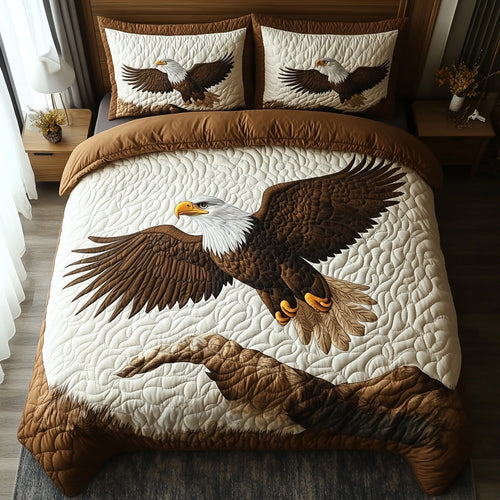 Brave Flight 3-Piece Quilted Bedding Set - Single (59" x 70")