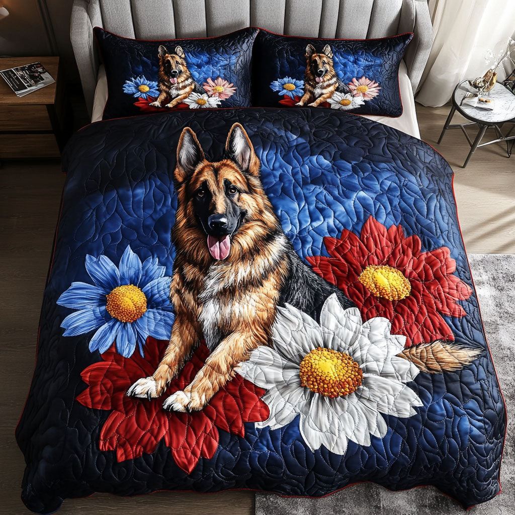 Brave Shepherd 3-Piece Quilted Bedding Set - Single (59" x 70")