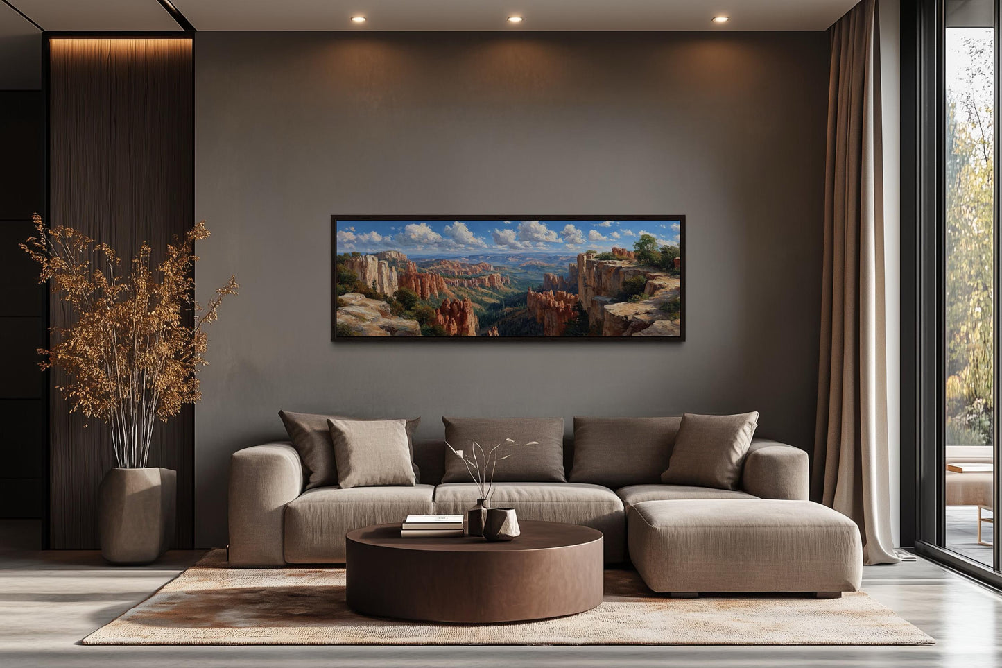 Bryce Canyon National Park Long Horizontal Canvas Wall Art