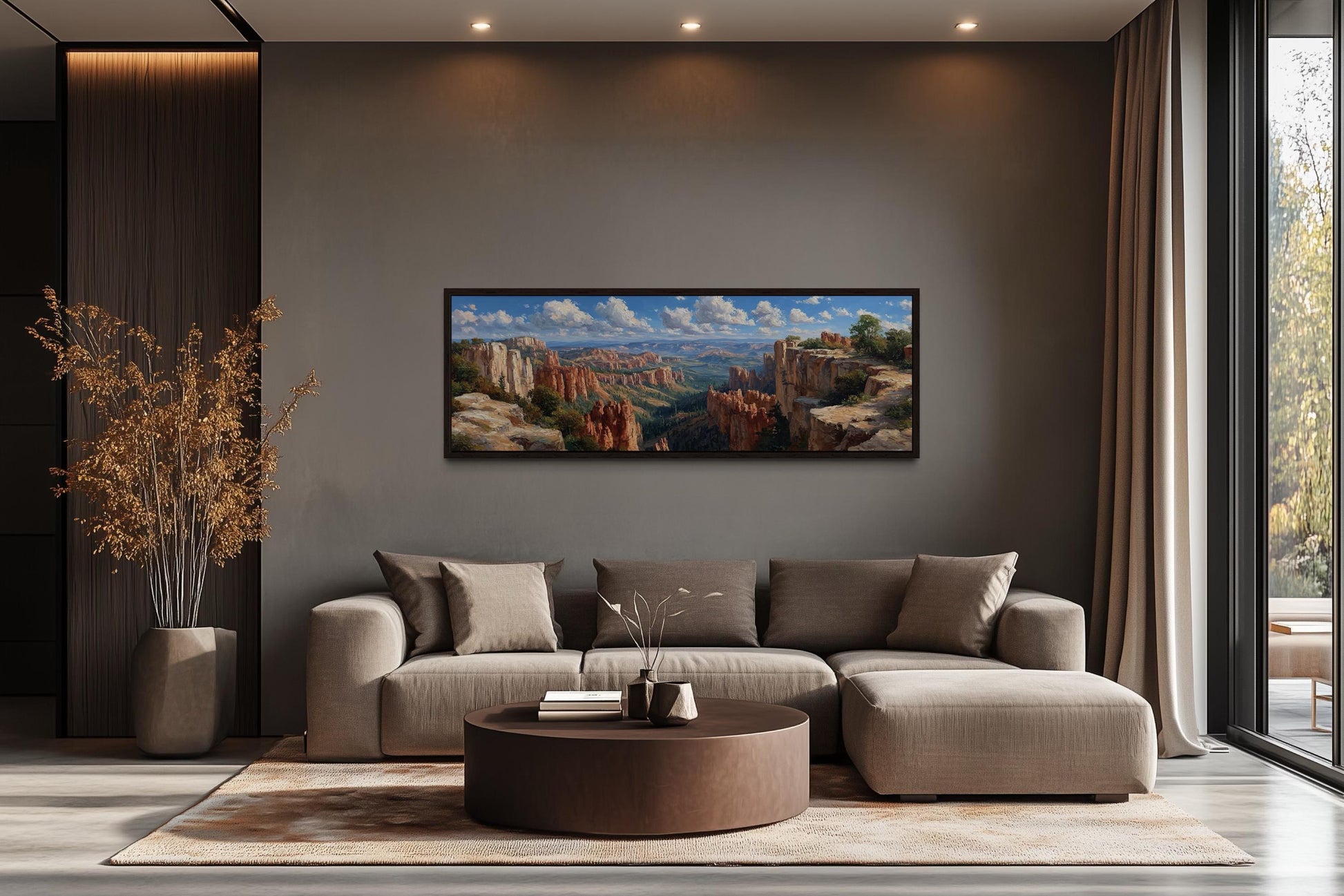 Bryce Canyon National Park Long Horizontal Canvas Wall Art