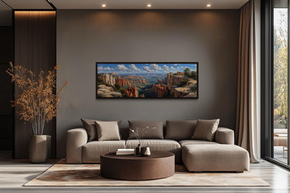 Bryce Canyon National Park Long Horizontal Canvas Wall Art