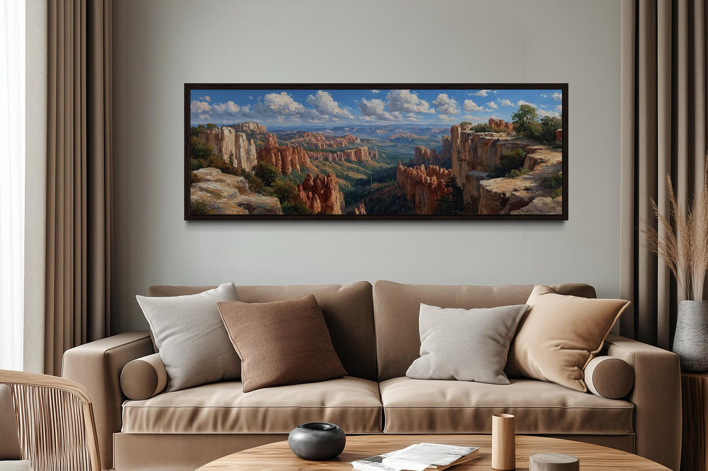 Bryce Canyon National Park Long Horizontal Canvas Wall Art