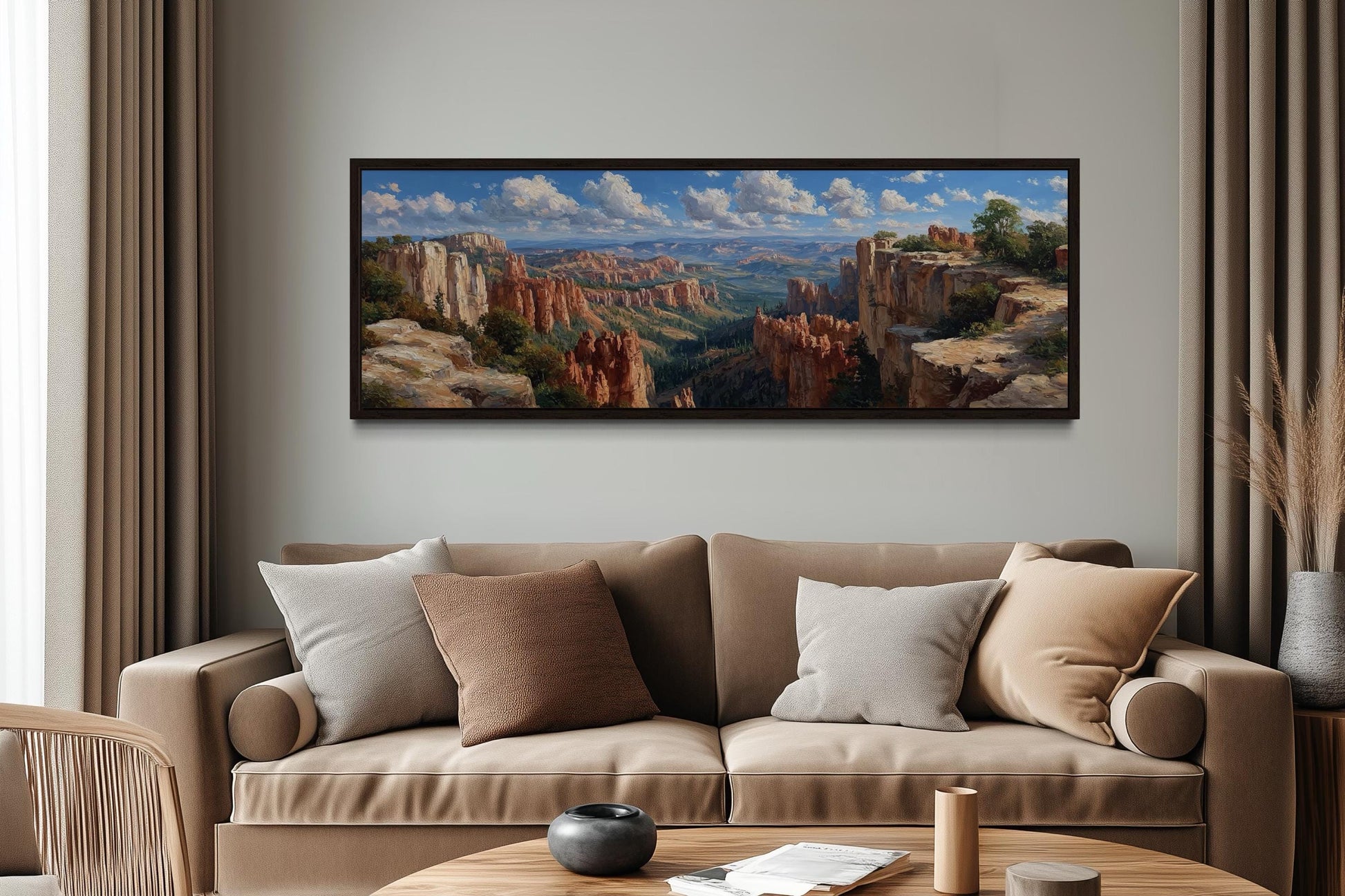 Bryce Canyon National Park Long Horizontal Canvas Wall Art