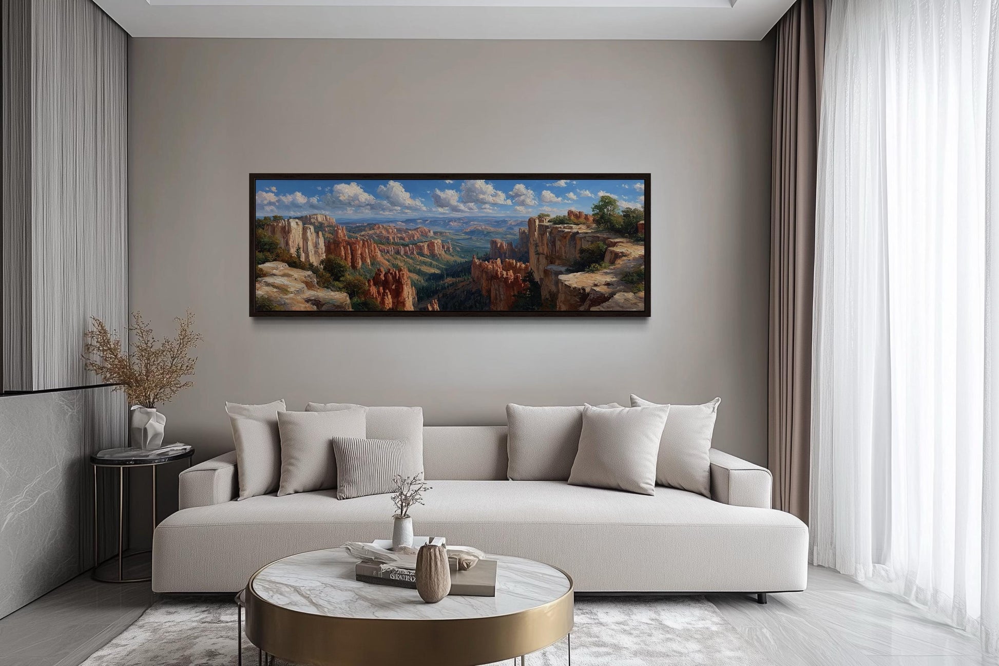 Bryce Canyon National Park Long Horizontal Canvas Wall Art