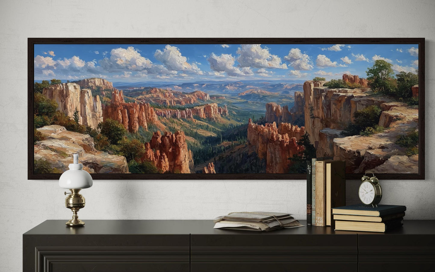 Bryce Canyon National Park Long Horizontal Canvas Wall Art