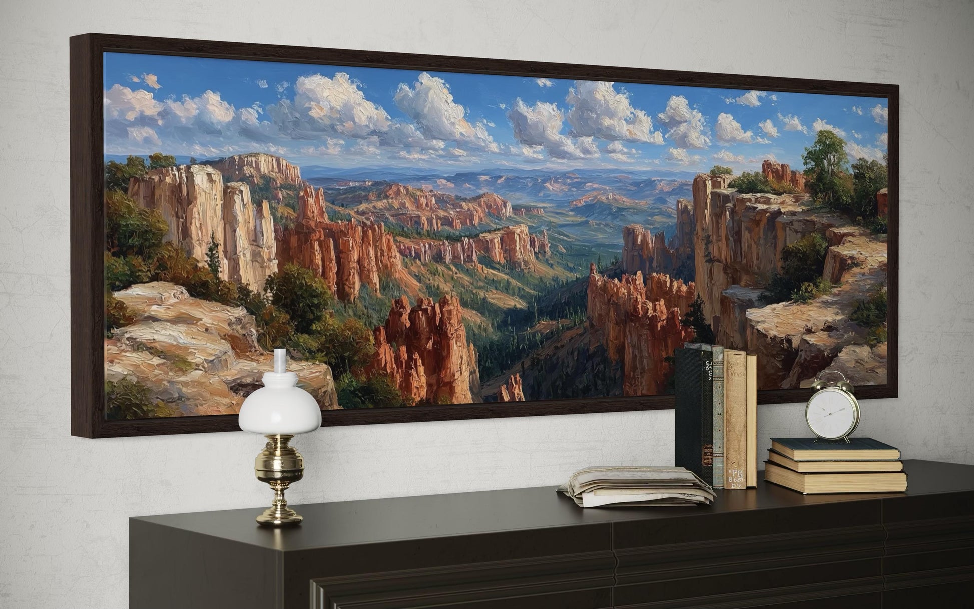 Bryce Canyon National Park Long Horizontal Canvas Wall Art