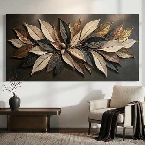 Earthtone Petals — Refined Burnished Neutrals