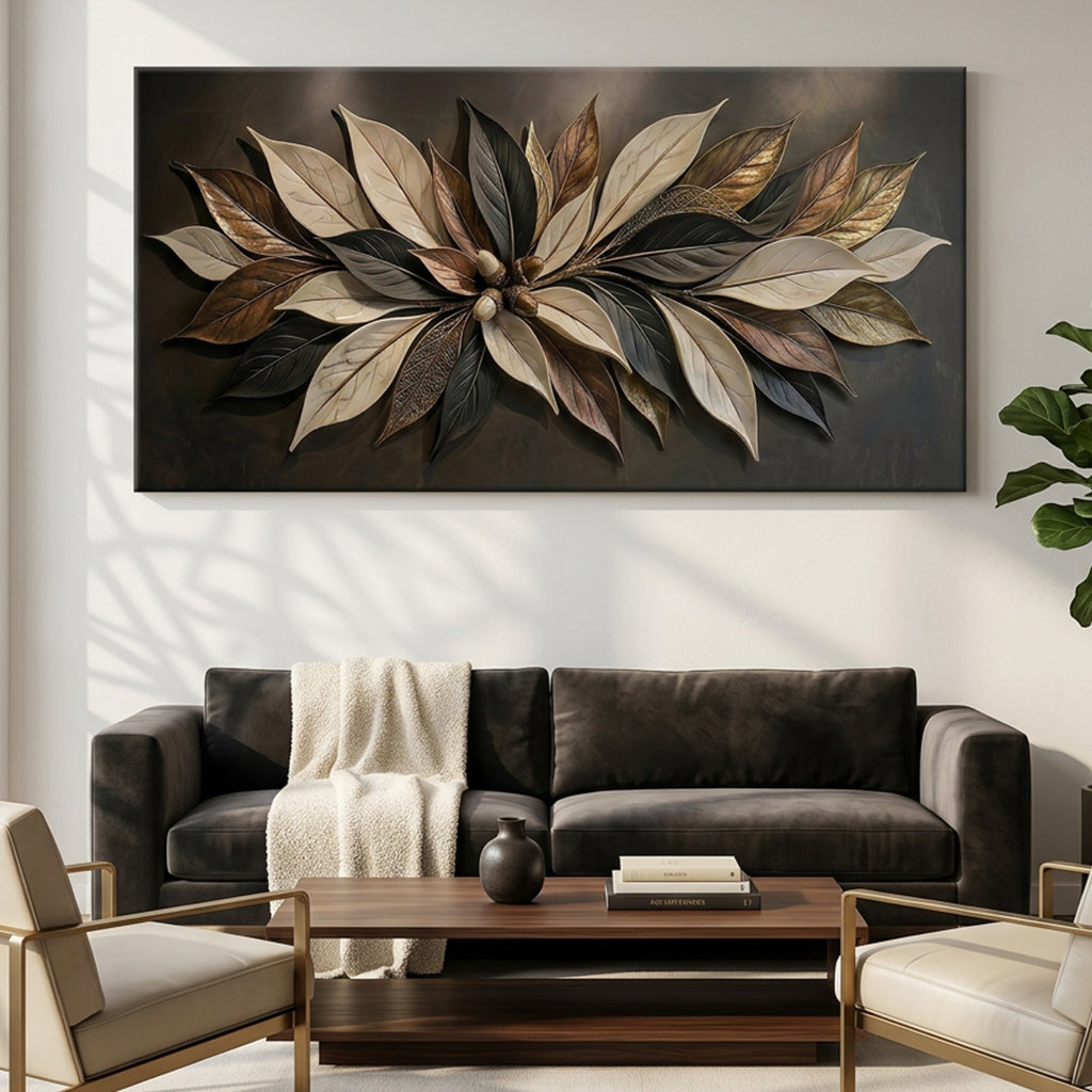 Earthtone Petals — Refined Burnished Neutrals
