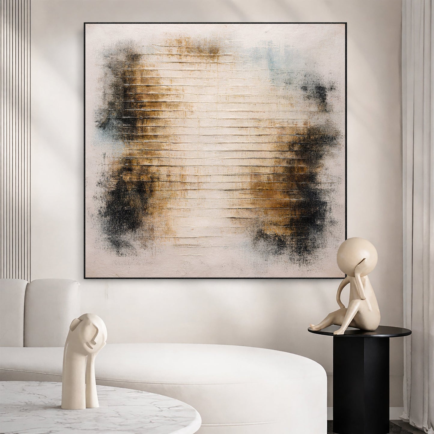 Burnished Calm Rust Wall Art