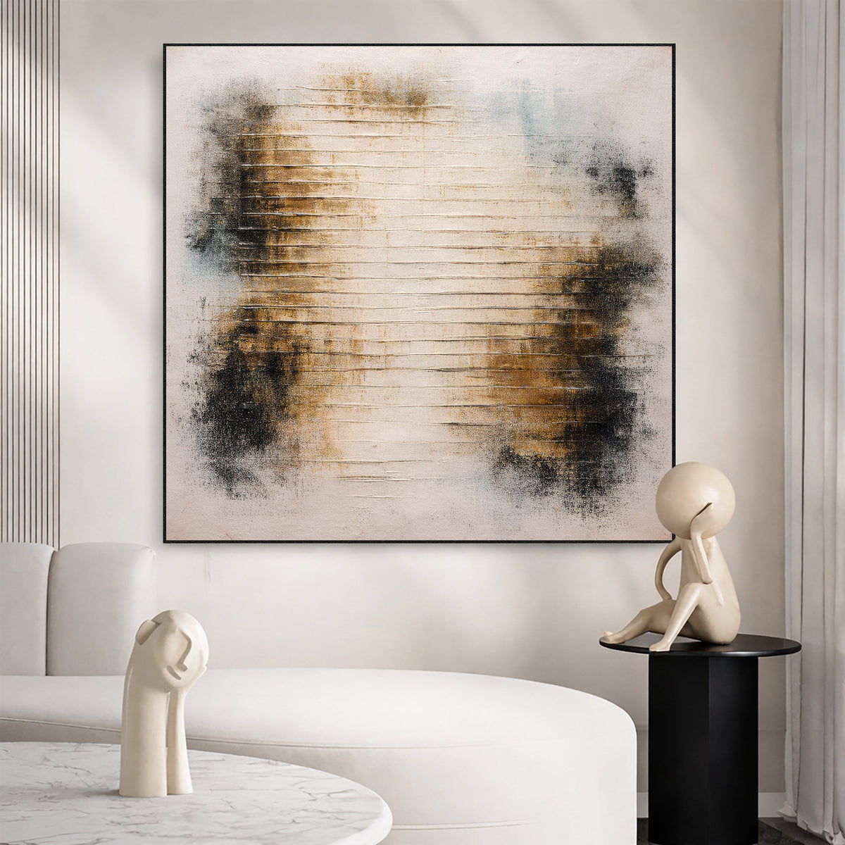 Burnished Calm Rust Wall Art