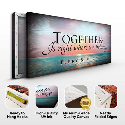 Together Sign - canvas