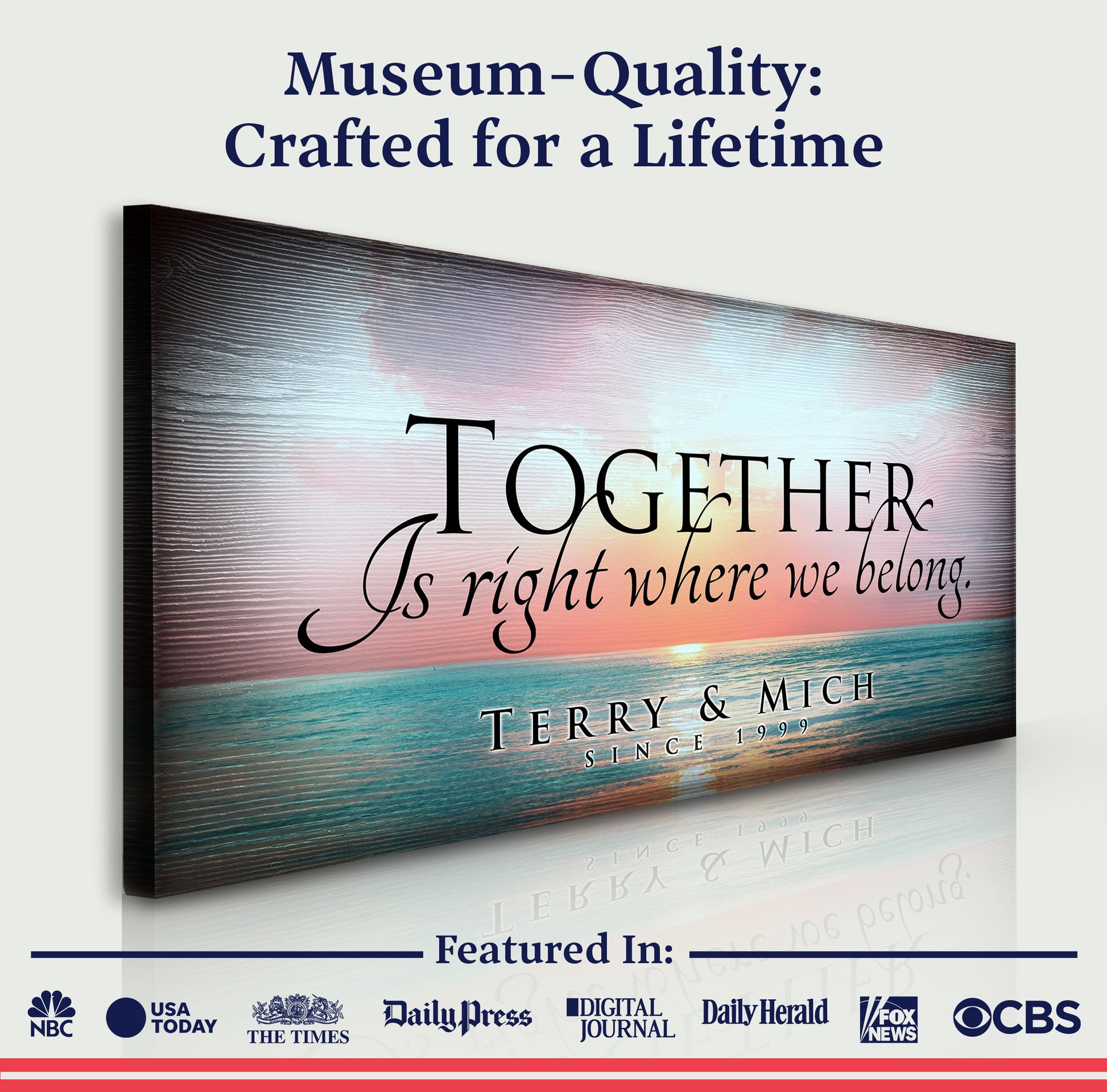Together Sign - canvas