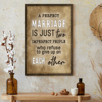 A Marriage Sign