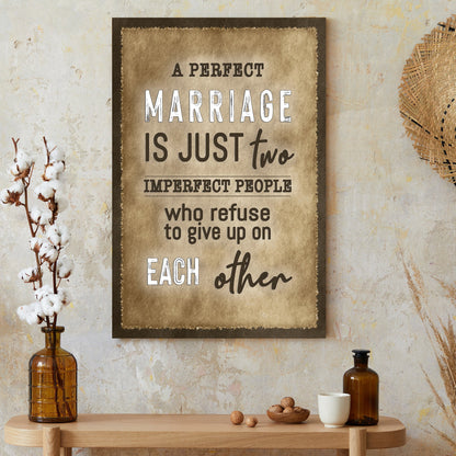 A Marriage Sign
