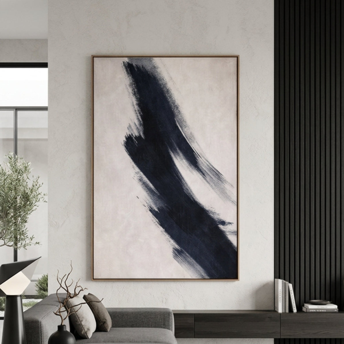 Calming Blue - canvas