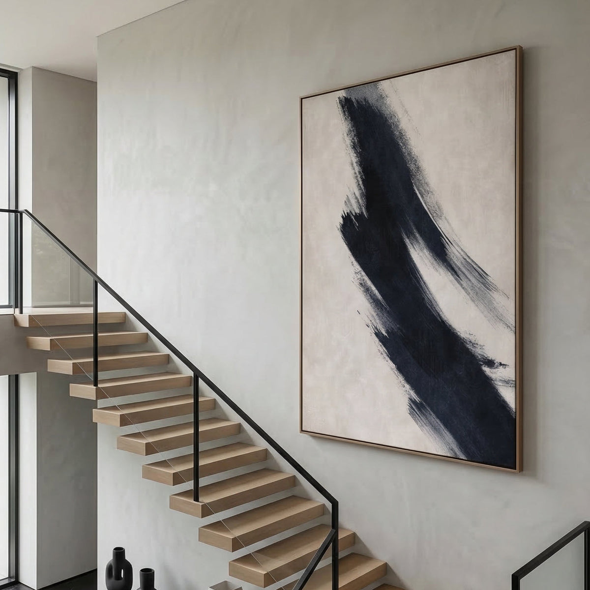 Calming Blue - canvas