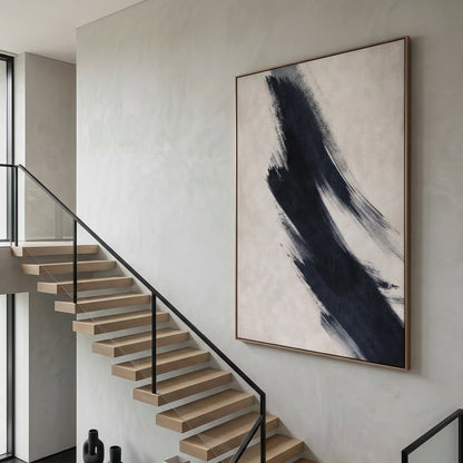 Calming Blue - canvas