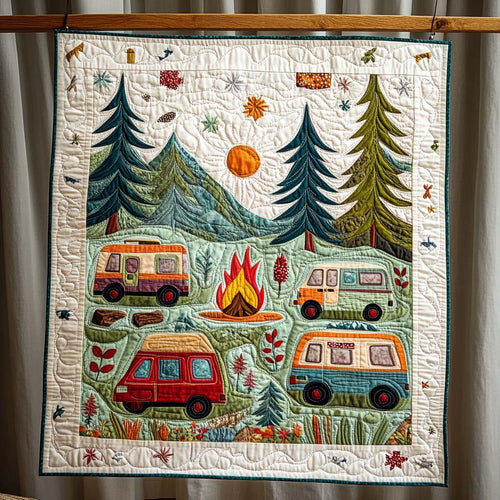 Canyon Nights Quilted Blanket - Throw (55" x 60")