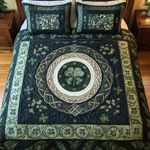 Celestial Arbor 3-Piece Quilted Bedding Set - Single (59" x 70")