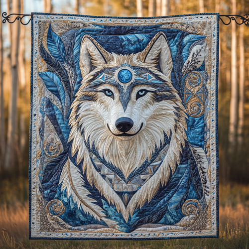 Celestial Alpha Quilted Blanket - Throw (55" x 60")