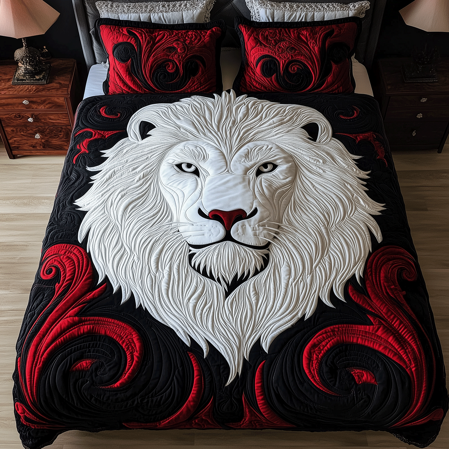Celestial Fields 3-Piece Quilted Bedding Set - Single (59" x 70")