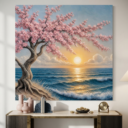 Cherry Blossom Sunset