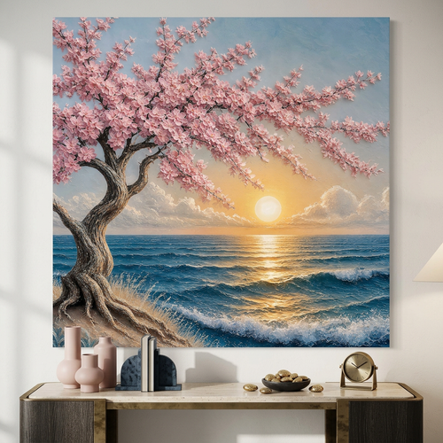 Cherry Blossom Sunset