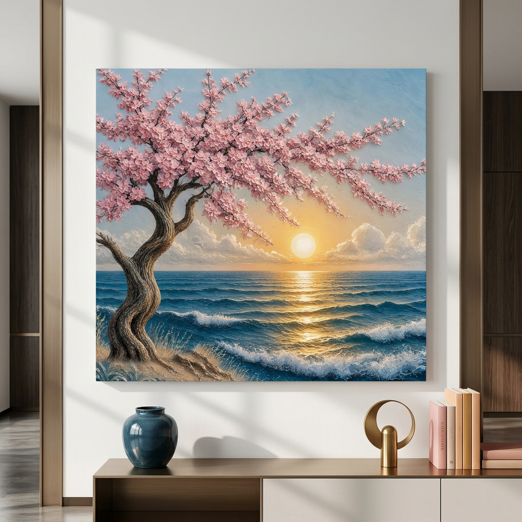 Cherry Blossom Sunset
