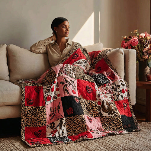 Cherry Noir Muse Quilted Blanket - Baby (30" x 40") - Pack 1