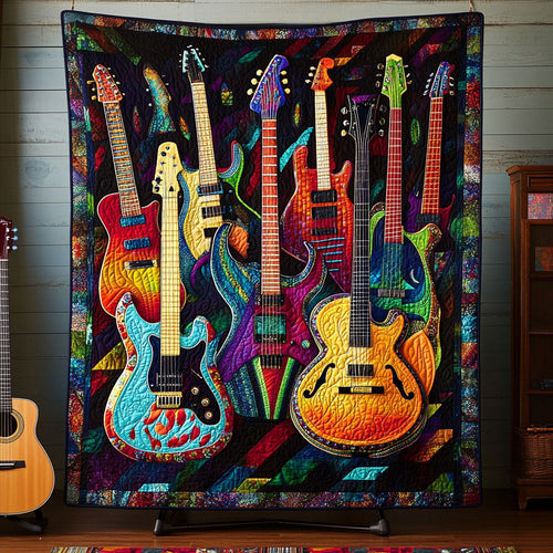 Chord Craze Quilted Blanket - Throw (55" x 60")