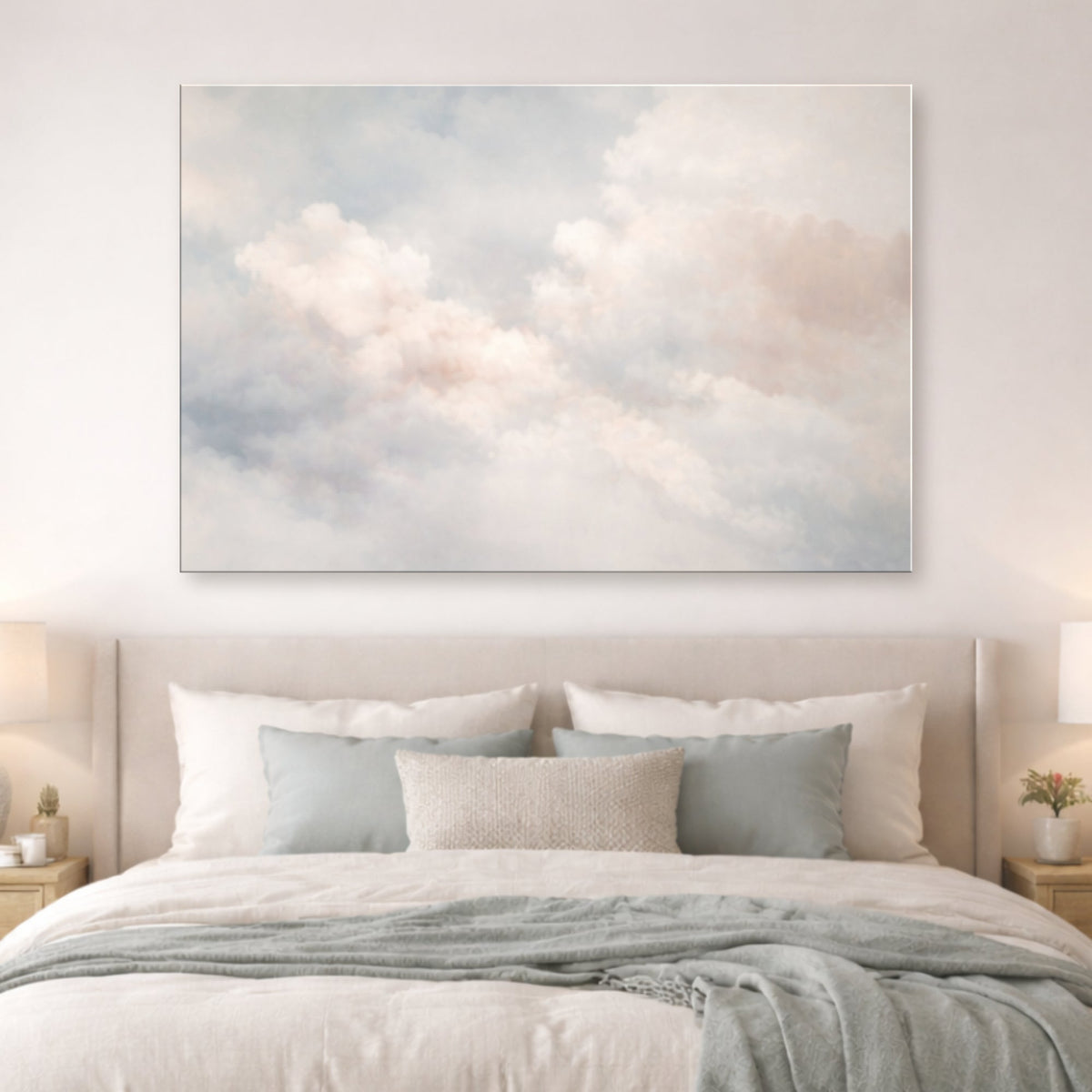 Clouds - 36"x24" - canvas