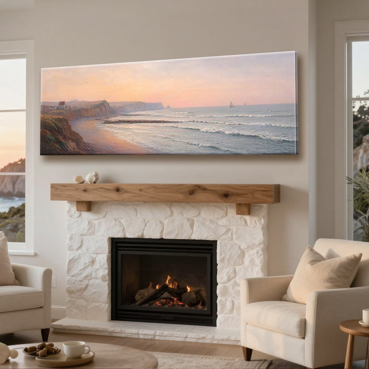 Coastal Cliffside Serenity