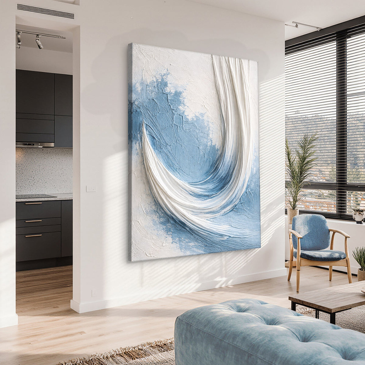 Coastal Flow - canvas