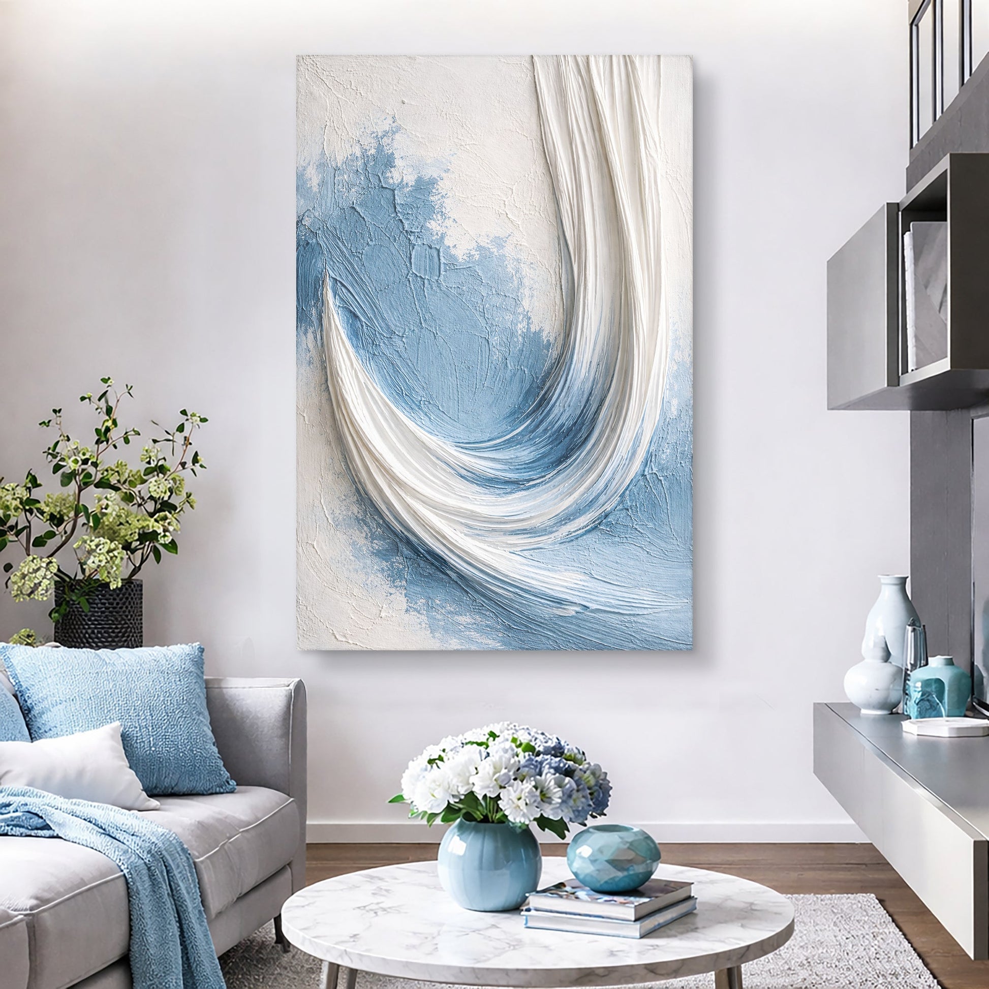 Coastal Flow - canvas