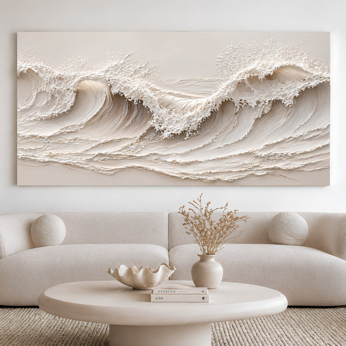 Coastal Wave - canvas
