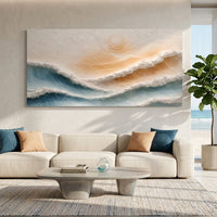 Coastal Waves - canvas