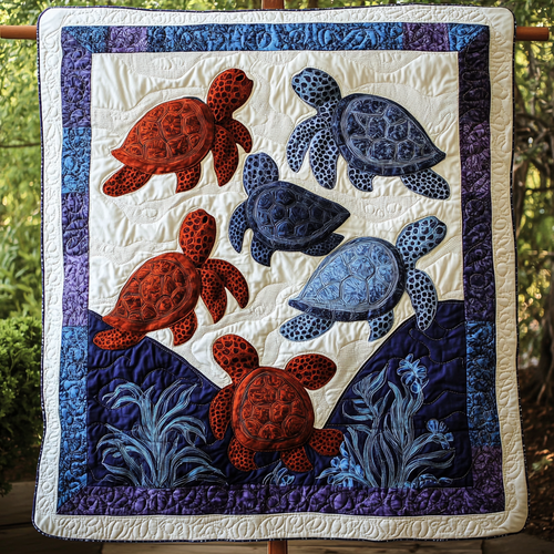 Coastal Drift Quilted Blanket - Baby (30" x 40")