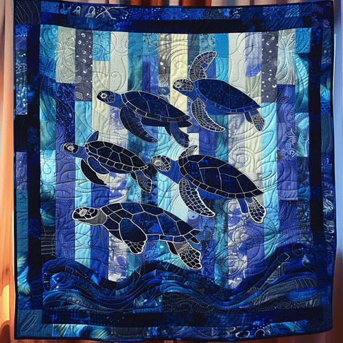 Coastal Haven Quilted Blanket - Throw (55" x 60")