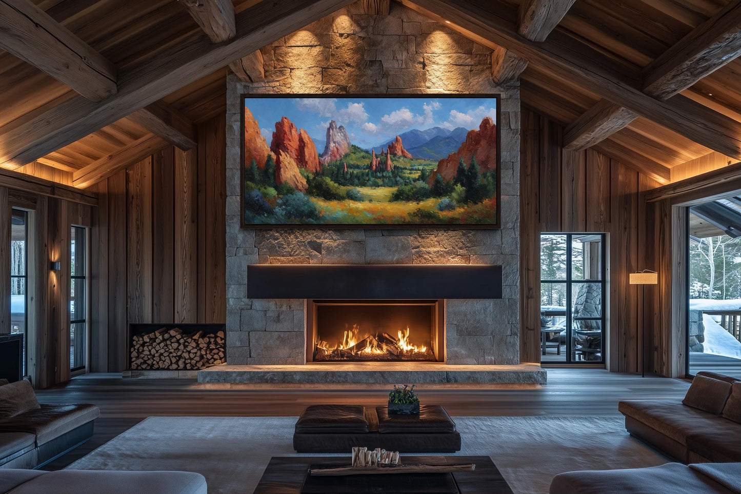 Colorado Garden of the Gods Canvas Wall Art