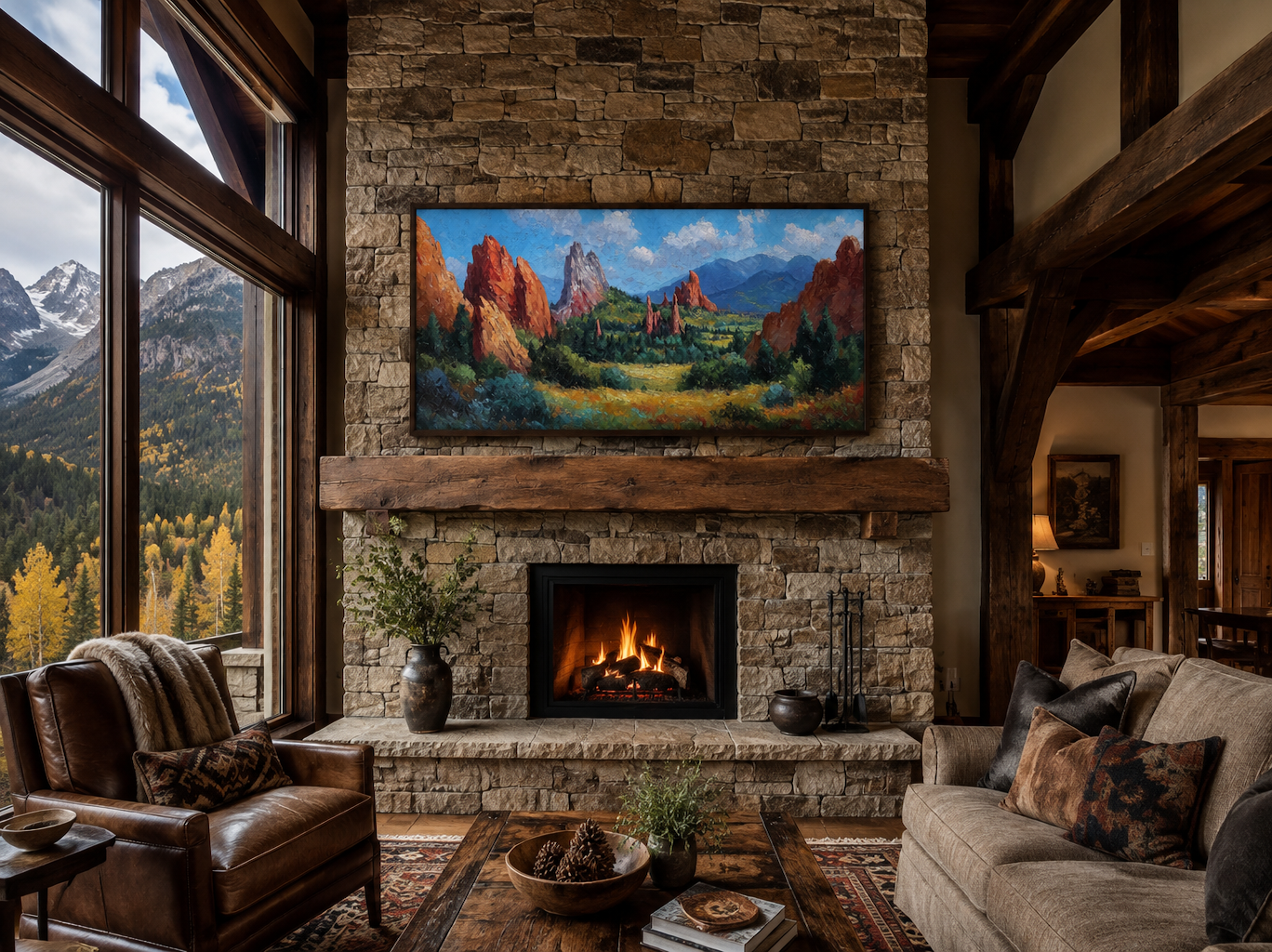 Colorado Garden of the Gods Canvas Wall Art