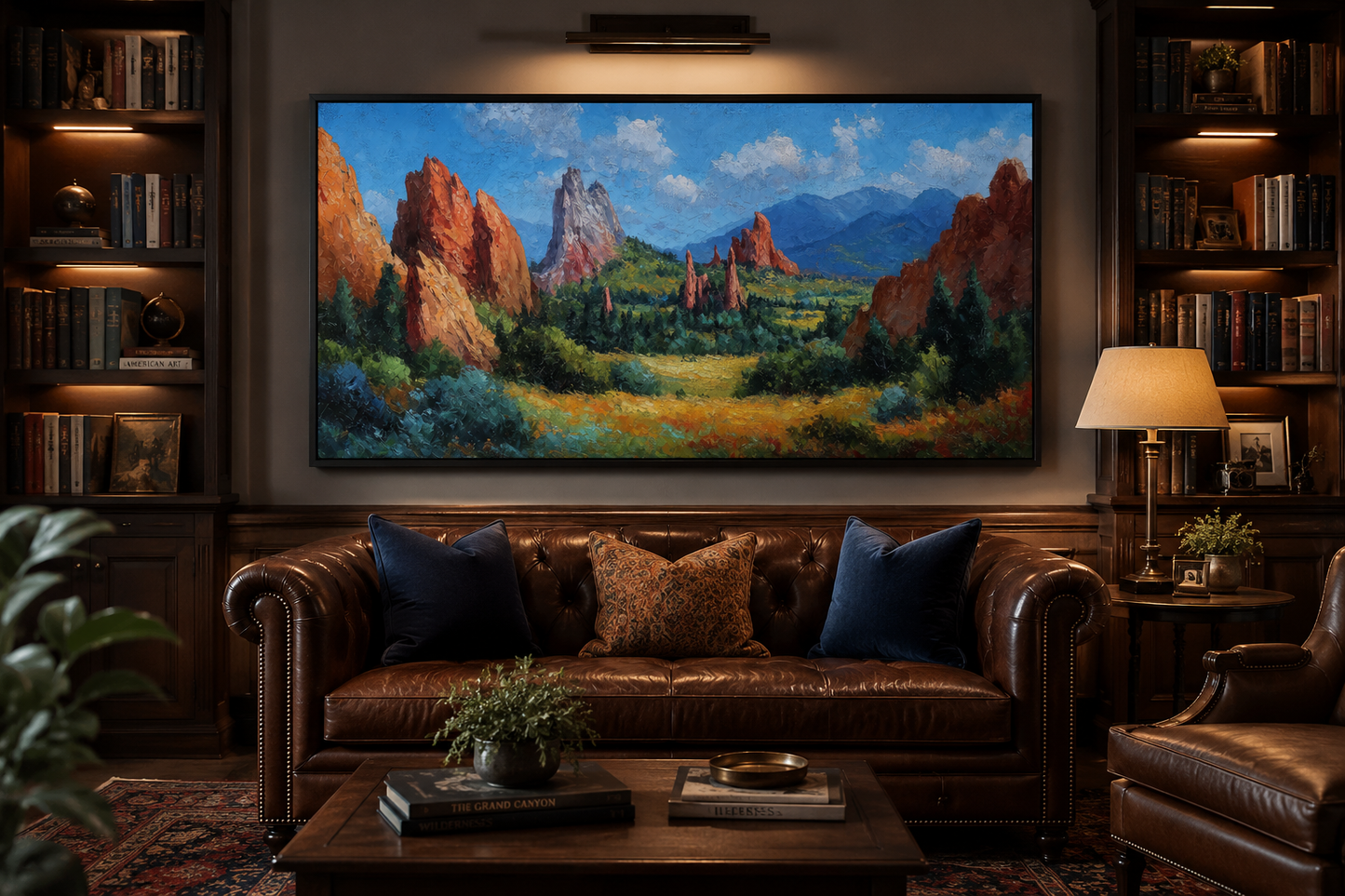 Colorado Garden of the Gods Canvas Wall Art