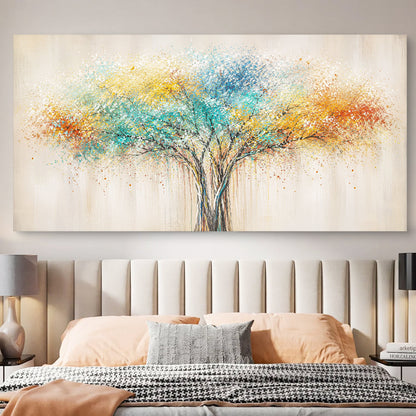Colorful Tree - canvas